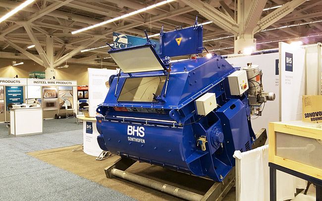 Двухвальный бетоносмеситель BHS - DKX 6.00