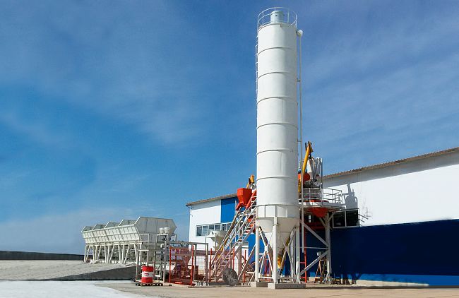 Бетонный завод SmartBeton для производства систем "колонна-ригель"