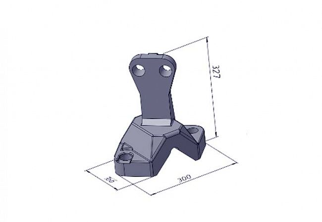 Стойка левая Teltomat